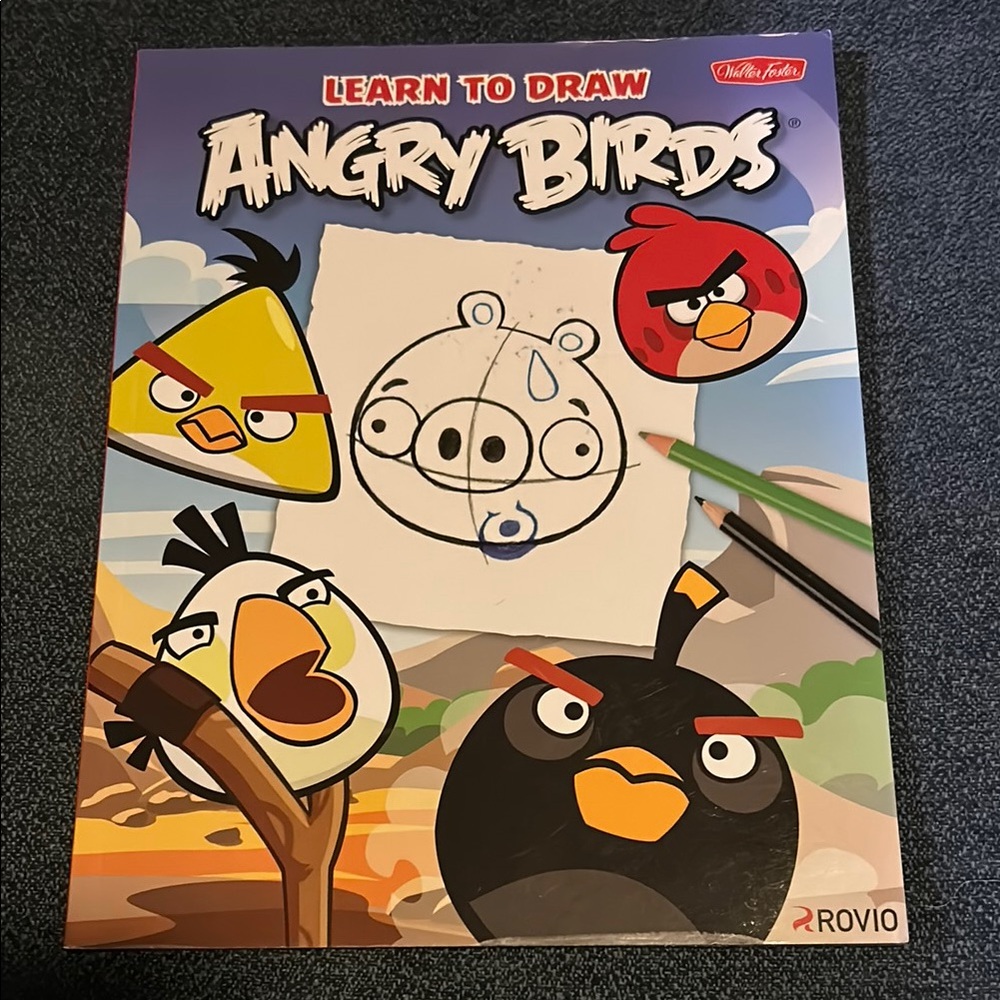 Angry Birds Learn to Draw Book